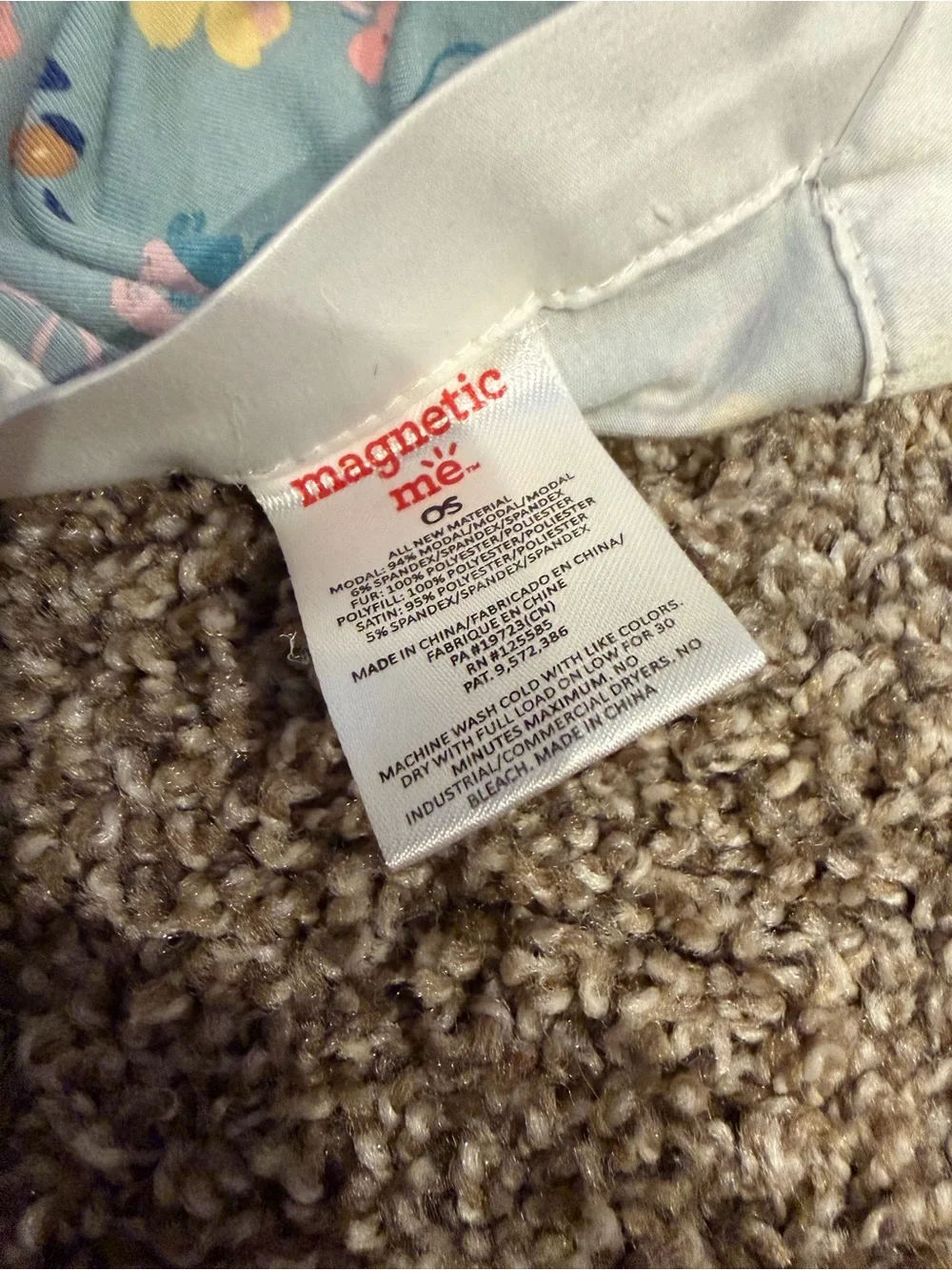 Magnetic Me Bunny Blanket Lovey